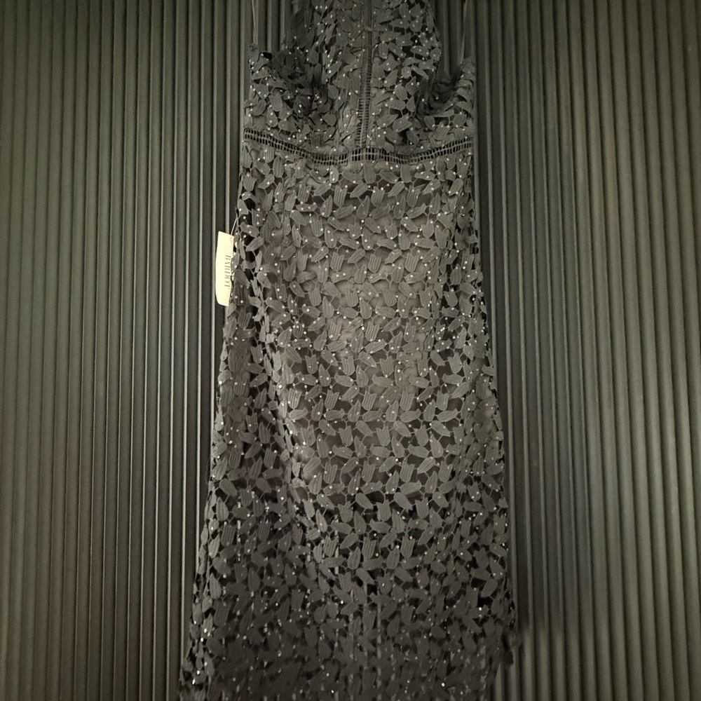 NWT Bardot Black Sequin Dress
